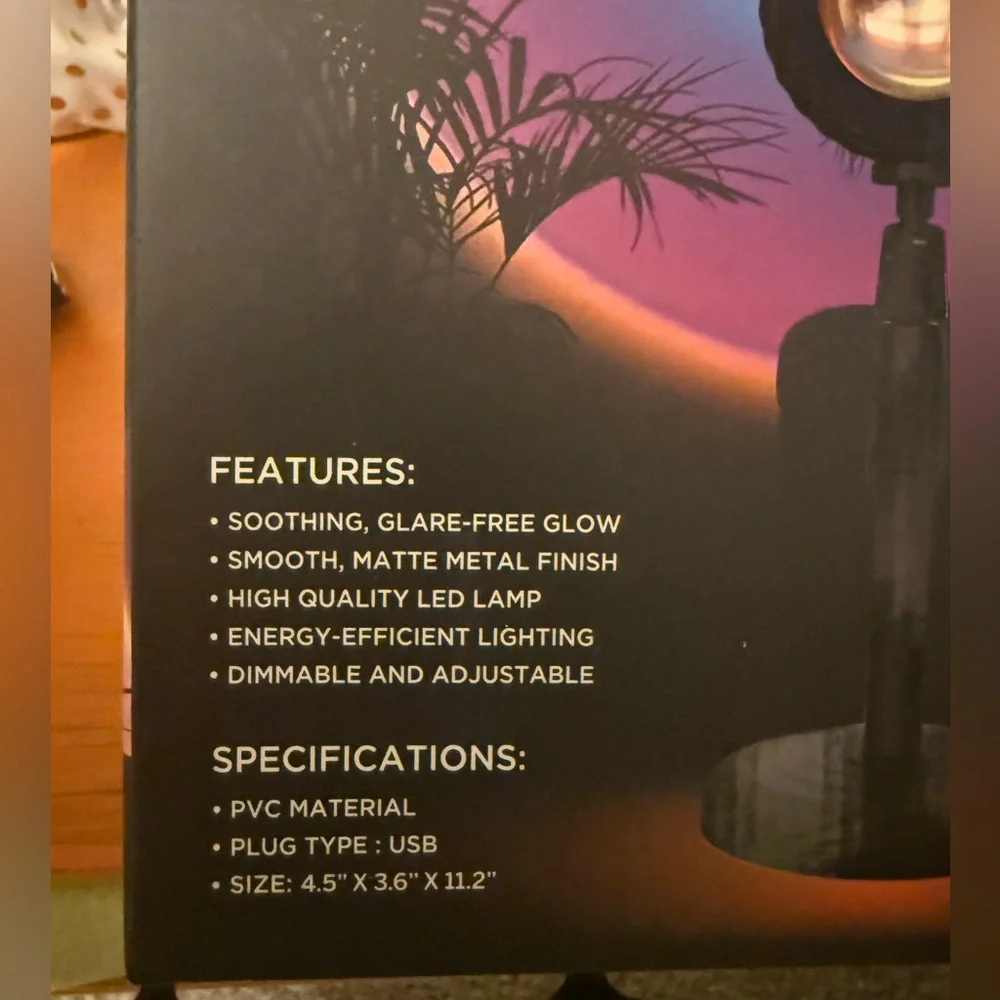 Vibe LED Sunset Projection Light NW